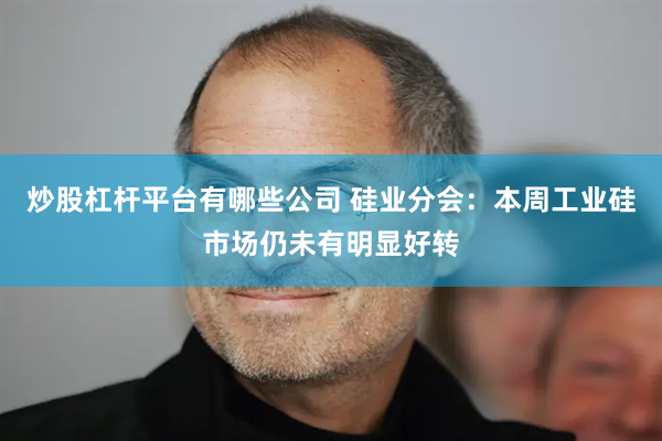 炒股杠杆平台有哪些公司 硅业分会：本周工业硅市场仍未有明显好转